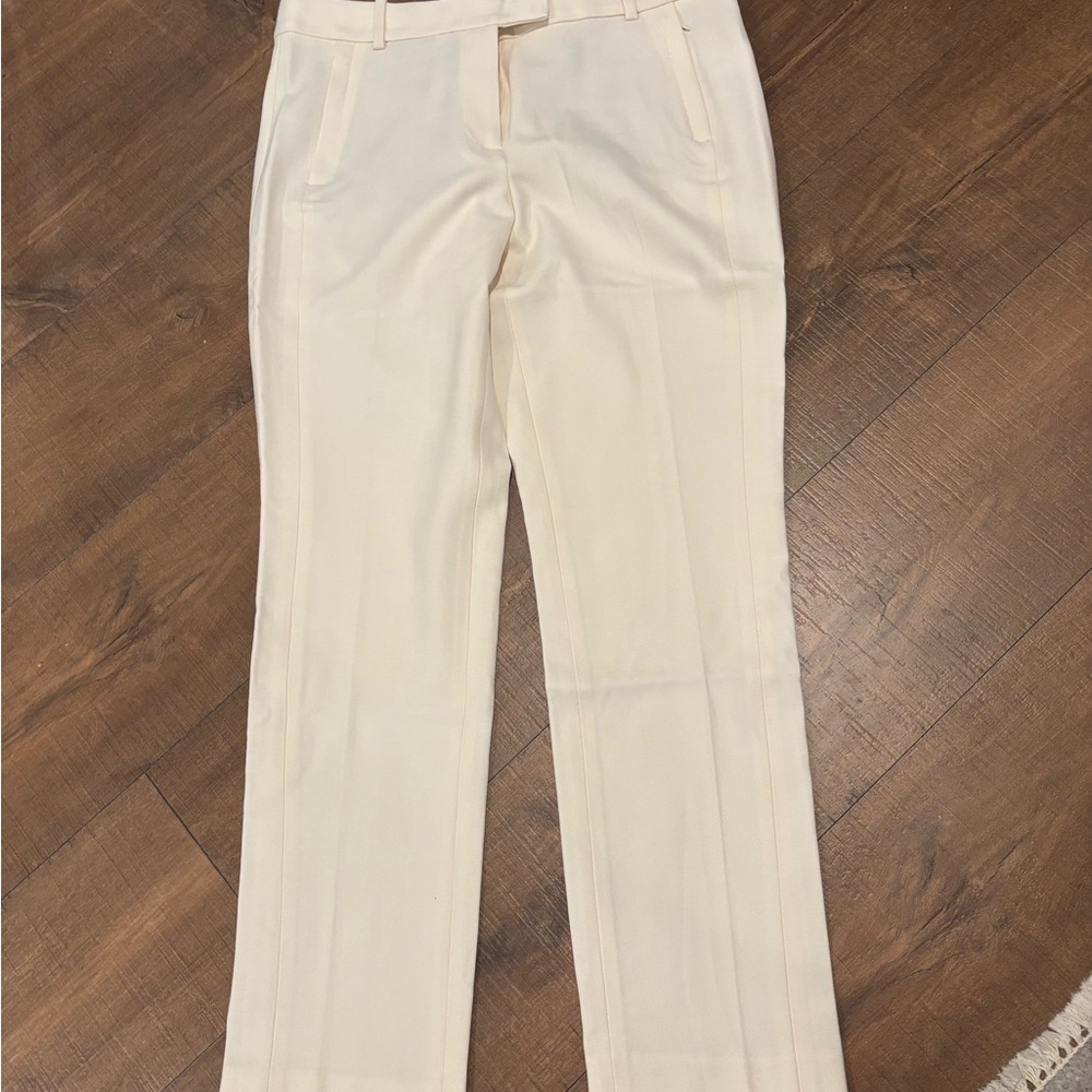 J. Crew Cream Maddie Trousers